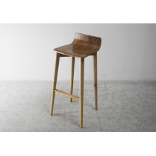 Cadeiras de madeira da barra da madeira de alta qualidade da madeira contínua da mobília